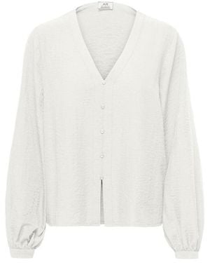 Jdy Blouses Train Neck - Blanc