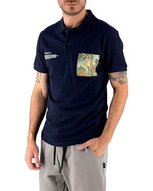 KO SAMUI TAILORS Polo Polo Botticelli 100% coton piqué - Bleu