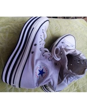 Converse Baskets montantes Baskets compensées Converse - Violet