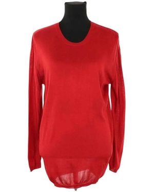 Eric Bompard Pull Pull en cachemire rouge