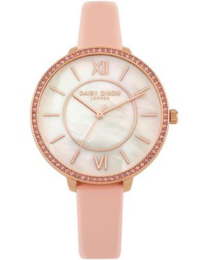 Daisy Dixon Montre Montre DD088PRG, Quartz, 36mm, 3ATM - Blanc