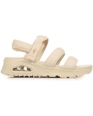 Skechers Sandales compensées Uno Sandal Cool Concept - Blanc