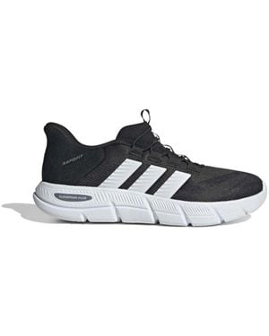 adidas Baskets Basses Baskets Cloudfoam Flex Rapidfit Maille Respirante - Bleu