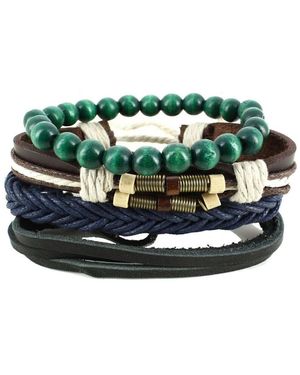 Clj Charles Le Jeune Bracelets Bracelet Lumbee - Vert