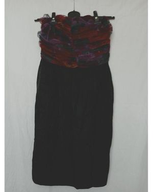 Cacharel Robe Courte Robe Bustier - Multicolore