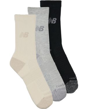 New Balance Calze Sportive Active Cushion Crew Socks 3 Packs - Blu