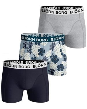 Björn Borg Boxers 3-Pack Boxers - Bleu