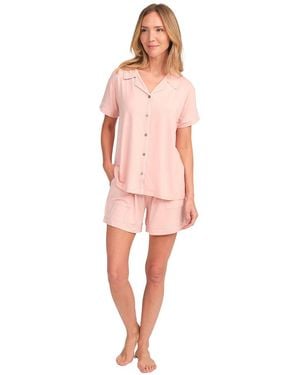 J&j Brothers Ensembles De Pyjama Jjb17 - Rose