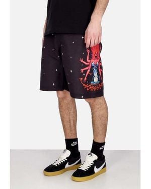 Santa Cruz Short Costume Bermuda Uomo Johnson Danger Zone 2 Boardshort Black - Noir