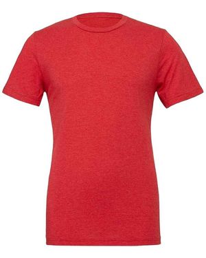 Bella Canvas Bella + Canvas T-shirt Tri-Blend - Rouge