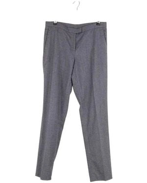 Maje Pantalon Pantalon Droit - Gris