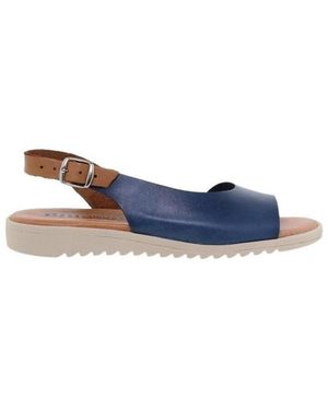 Blusandal Sandales plates - Bleu