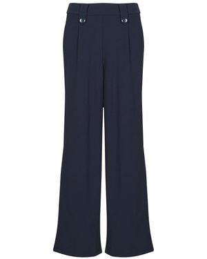 ONLY Pantaloni Morbidi Pantaloni Alla Zuava Onlsania Button Pant Jrs - Blu