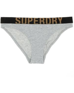 Superdry Shorties & Boxers Logo Brief - Gris