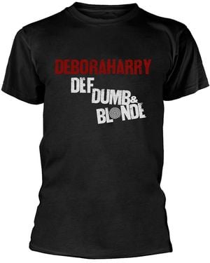 Debbie Harry T-shirt Def, Dumb Blonde - Noir