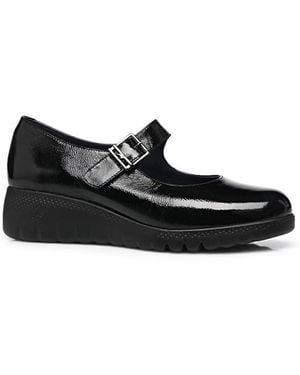 Fluchos Ballerines MOCASSINS F2247 - Noir
