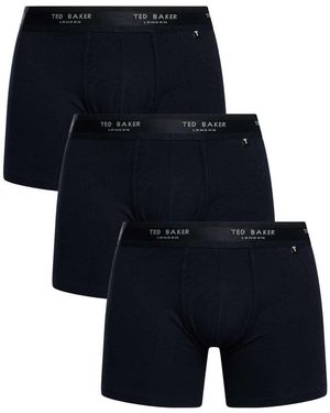 Ted Baker Caleçons Pack de 3 boxers - Bleu