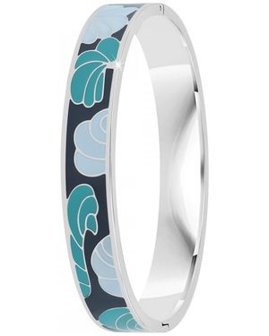 Sc Crystal Bracelets B4340-ARGENT - Bleu