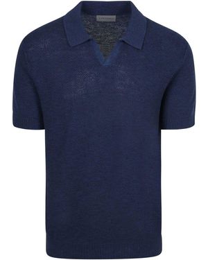 Suitable Polo Polo Bean Lin Coton Riva Marine - Bleu