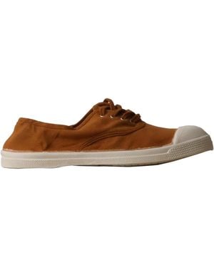 Bensimon Baskets basses Tennis à Lacets - Marron