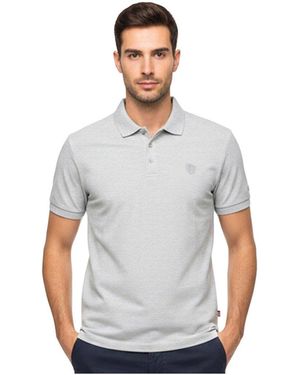 GEOGRAPHICAL NORWAY Polo Polos manches courtes--H-SA1224H - Gris