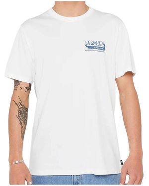 Rip Curl T-shirt SPORTLINE F B TEE - Blanc