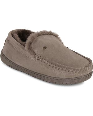 Warmbat Hausschuhe Grizzly - Grau