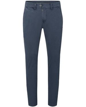 Timezone Jeans Pantalon chino ref 53729 Bleu fonce