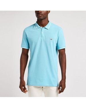 Lee Jeans T-Shirt 112349951/2/3 Polo-Preppy - Blauw