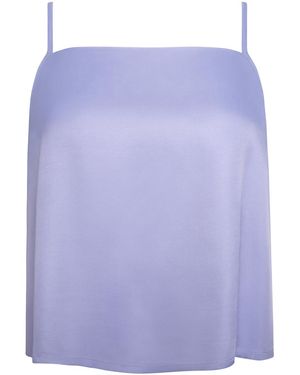 Lisca Debardeur Haut pyjama caraco fines bretelles STELLA - Violet