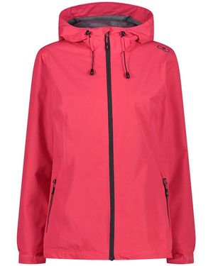 CMP Coupes vent WOMAN JACKET FIX HOOD - Rose