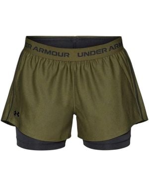 Under Armour Short Play Up - Vert