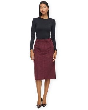 Vila Jupes Zinna Skirt - Rouge