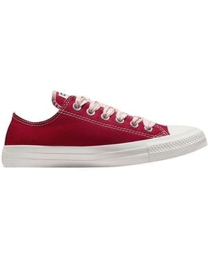 Converse Baskets Baskets Chuck Taylor All Star Hi toile résistante - Rouge