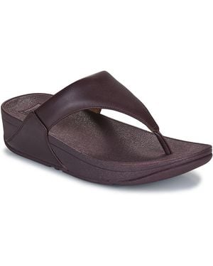 Fitflop Infradito Lulu Leather - Marrone