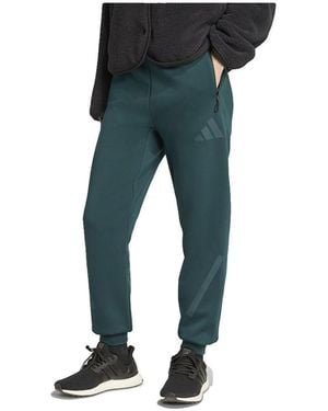 adidas Jogging Pantalons Z.N.E vert regular - Bleu