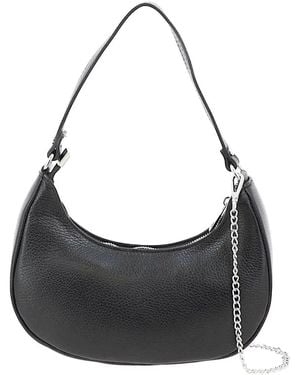 Dupond Durand Sac Petit sac demi lune en cuir SOYO - Noir