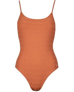 Roxy Costume Intero Current Coolness One Piece - Marrone