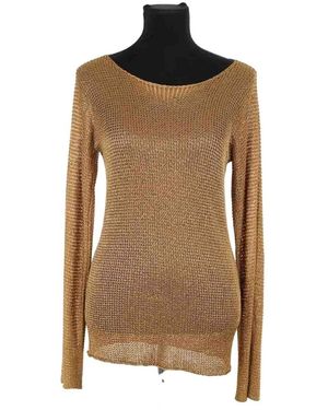 JOSEPH Blouses Top doré - Marron