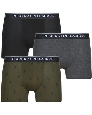Polo Ralph Lauren Boxer Clssic Trunk 3 Pack Trunk - Grigio