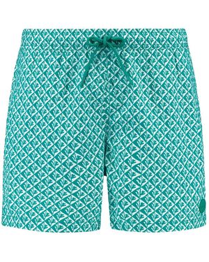 Shiwi Maillots de bain Short de Bain Nate Coral Reverse Turquoise - Bleu