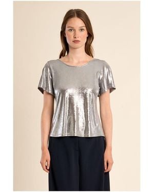 Molly Bracken T-shirt P1677EE-SILVER - Neutre