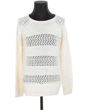 Ba&sh Pull Pull en coton écru - Blanc