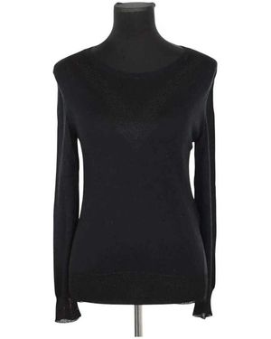 Maje Pull Top en laine noir