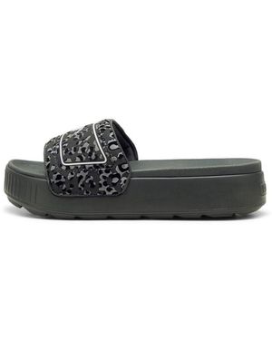 PUMA Tongs Karmen Slide - Noir
