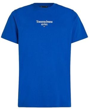 Tommy Hilfiger T-shirt DM0DM18569C6P - Bleu