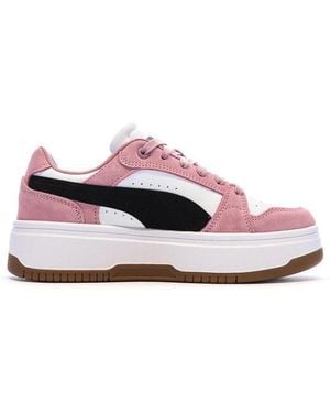 PUMA Baskets Basses Rebound Low - Rose