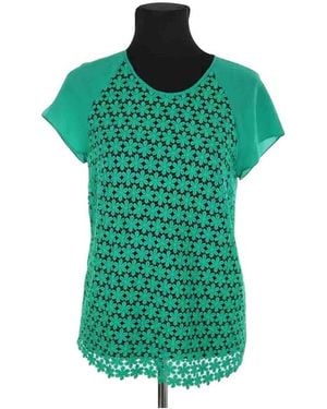 Tara Jarmon Blouses Top en coton vert