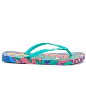 Ipanema Tongs Graffiti V Fem - Bleu