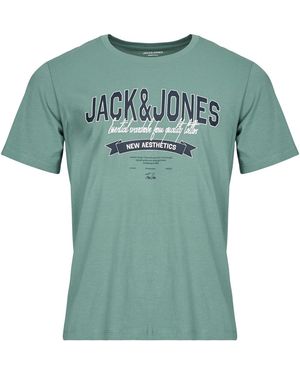 Jack & Jones T-shirt JJELOGO TEE SS - Vert